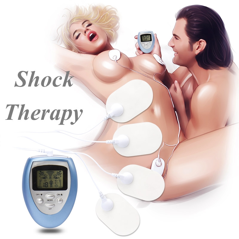 Shock Therapy Electronic Impulse Slimming Massager Sex Stimulator Sex Toys