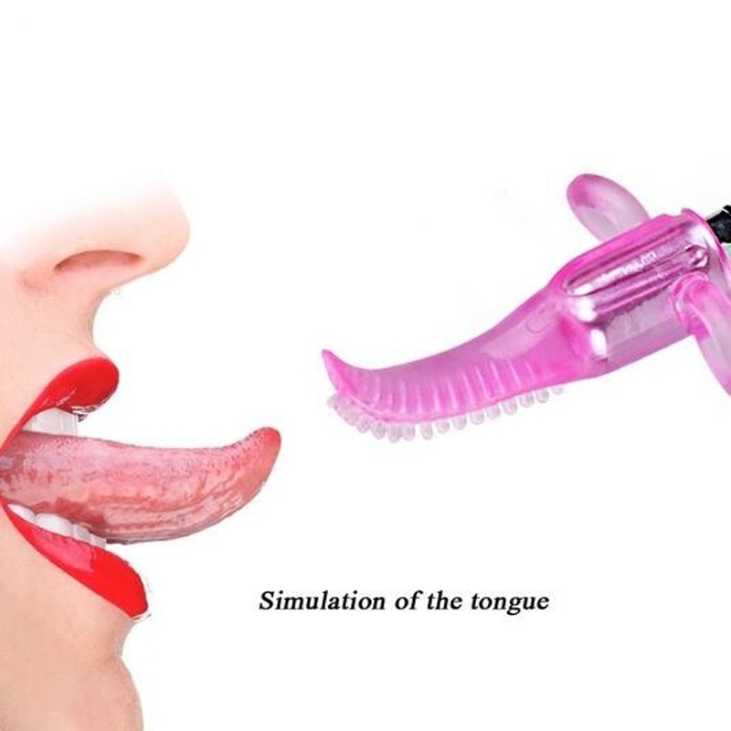Hot G Spot Stimulator Finger Vibrator Lip Mouth Tongue Vibro Vibrators Sex Toys for Women Sex Products