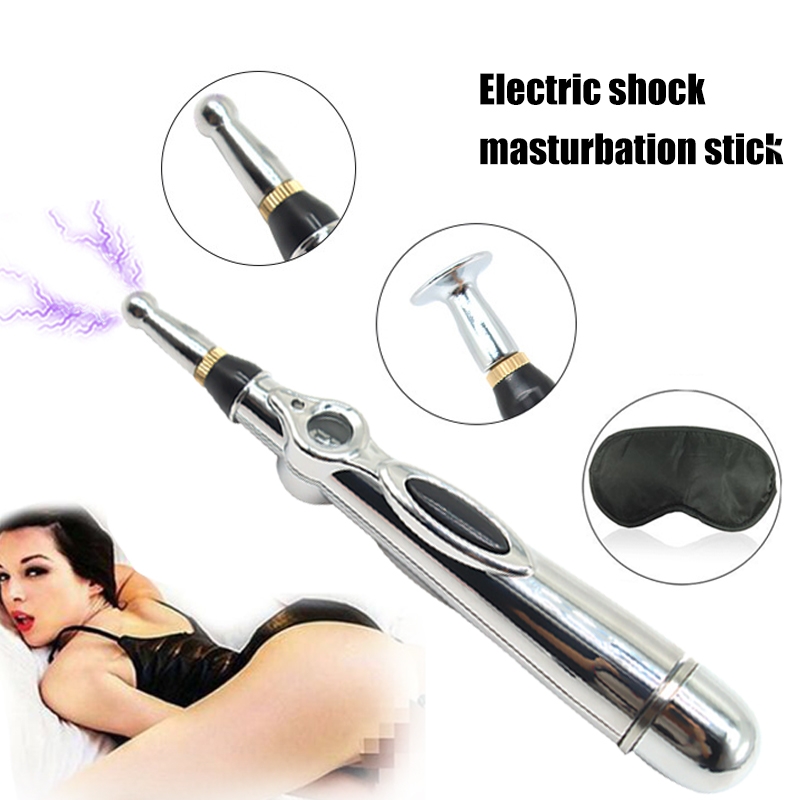 SM Game Electric Shock Massage Masturbation Stick Electric Shock Sexy Toys For Couples