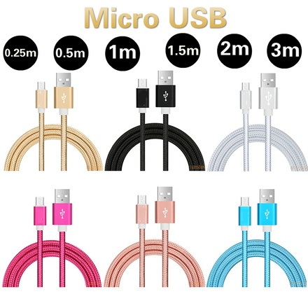Micro USB Cable Fast...
