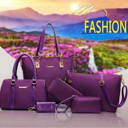 Luxury 6 Set Bags Ha...