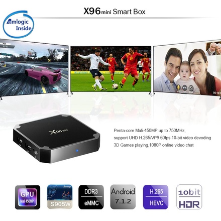 X96 Mini IPTV Box Su...