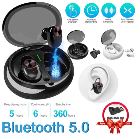 TWS Bluetooth 5.0 Tr...