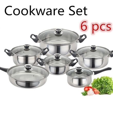 Newest 6 Piece Cookw...
