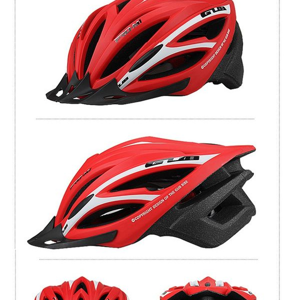 GUB MTB Bicycle Mountain Road Bike Helmet Integrally Ultralight 21 Vents Cycling