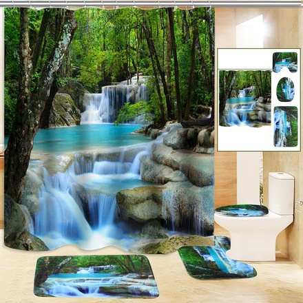 3D Waterfall Scenery...