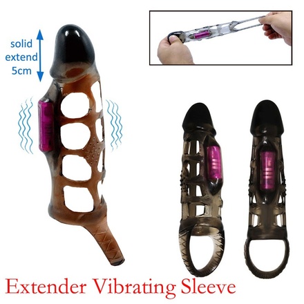 Vibrating Penis Exte...