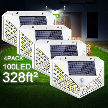100 LEDs Solar Light...