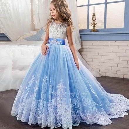 Girls Princess Dress...