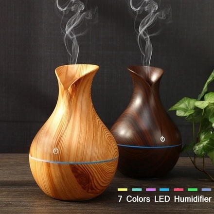 LED Wooden Aromather...
