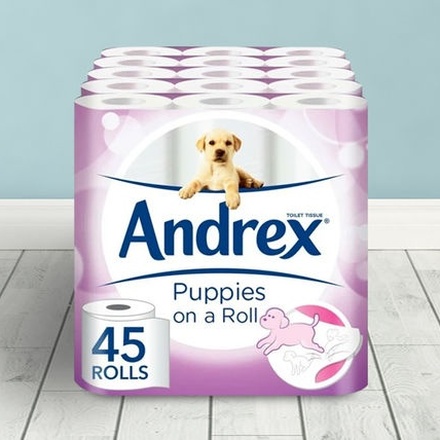 Andrex Toilet Paper...