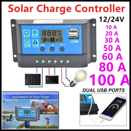 Safe 100A Solar Char...
