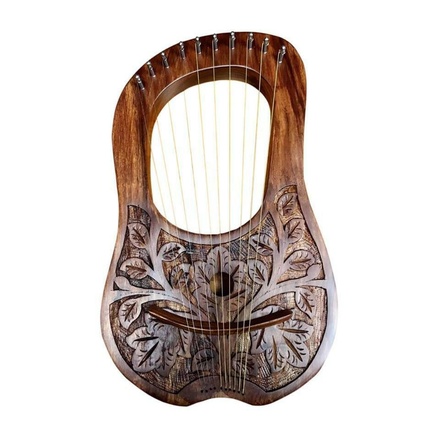 Rosewood Lyre Harp 1...
