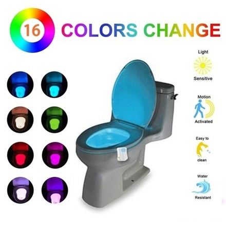 8/16 Colors Toilet S...