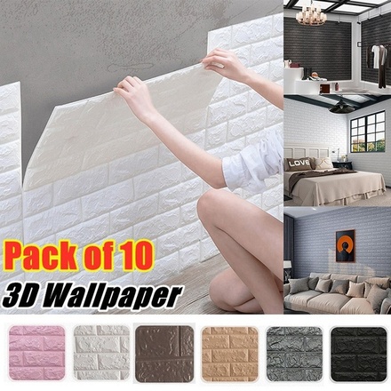 Pack of 10 3D Brick ...