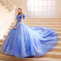 Wish | 2015 New Deluxe Adult Cinderella Dress Cosplay Costume Party ...