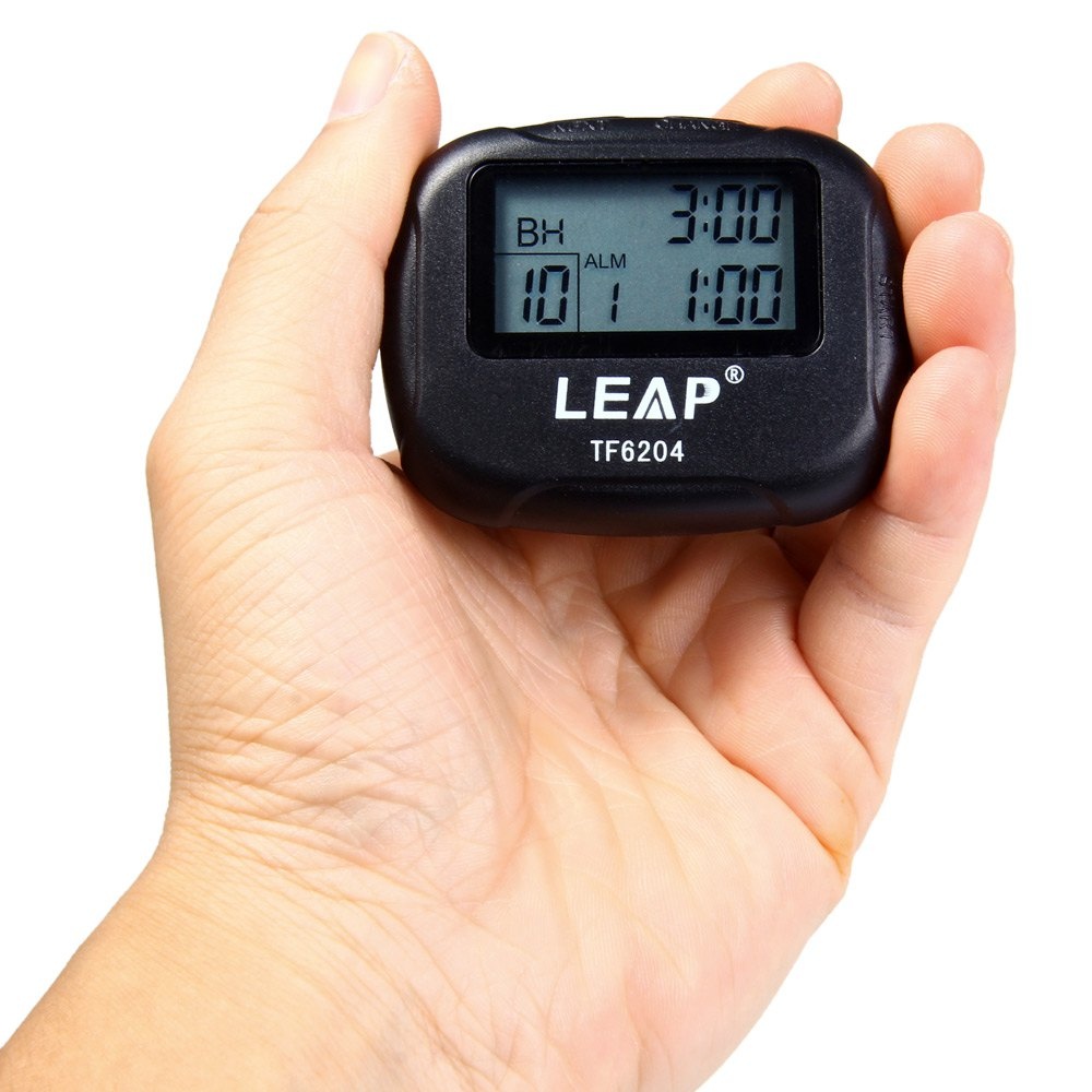 NEW Portable LCD Display Tabata Interval Timer for Fitness Training Boxing Yoga 