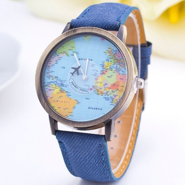 Image result for world map watch