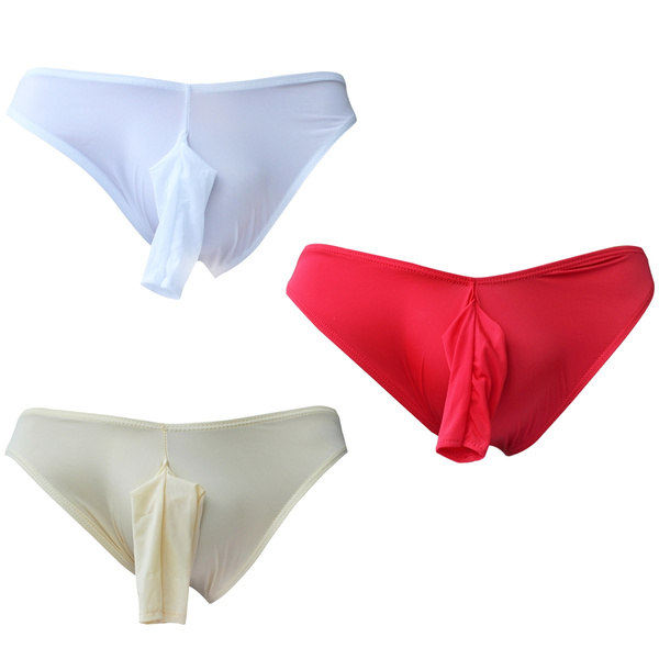 Sexy Mens Mesh Sheer Open Sheath Brief Underwear Male Underpants | Wish