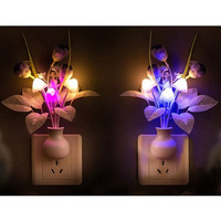 Home | Flowers Mushroom Bedroom Decor Light Sensation LED Night Light ...
