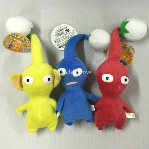 pikmin plush collection