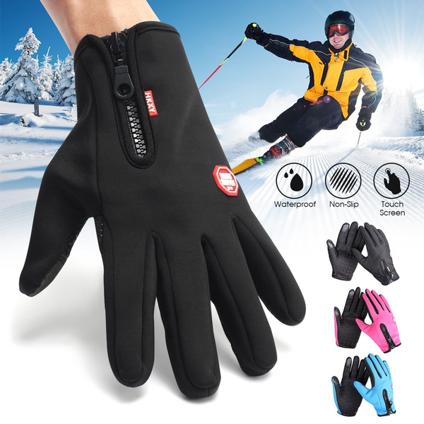 Sport Ski Driving Windproof Touch Screen Gloves Waterproof Winter Warm Mittens