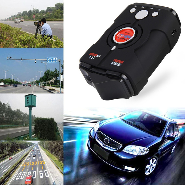 16 Band 360° Auto Voice Alert Warning Car Trucker GPS Speed Laser Radar Detector