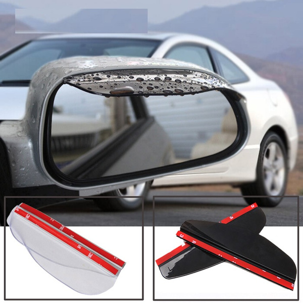 2pcs Car Rearview Mirror Rain Shield Board Auto Accessory Universal