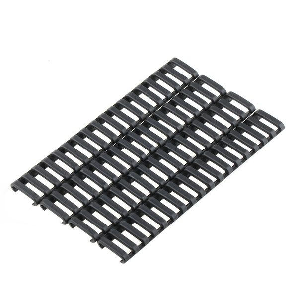 Ladder Rail Cover Fit For Weaver Picatinny 7/" Handguard Quad NEW ! Pack Of 4