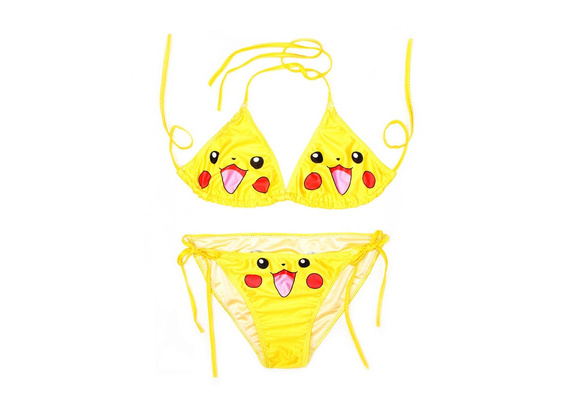 Pokemon Boys Pikachu Two Piece Swim Set