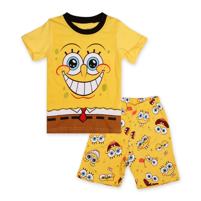 Bob l'éponge Pyjamasfilles Sponge Bob Square Pantalon Pyjama