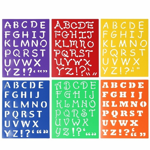 Template For Alphabet Stencils from contestimg.wish.com