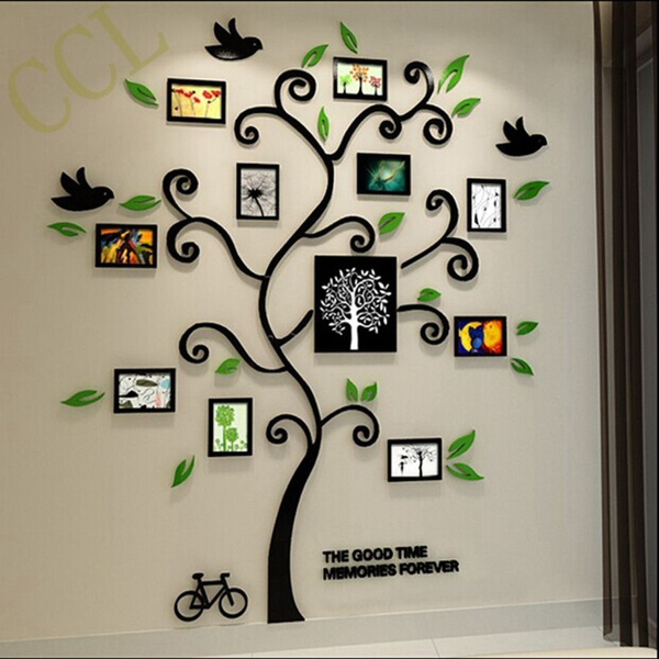 family tree picture frame wall art