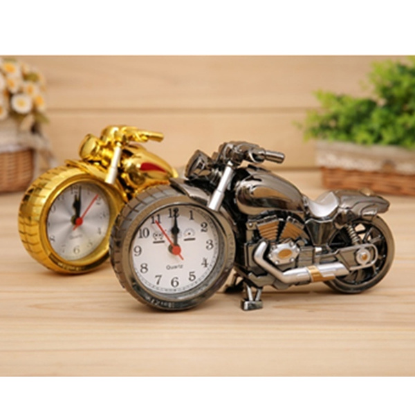 Motorcycle Alarm Clock Of Luxury Retro Style Creative Artistic