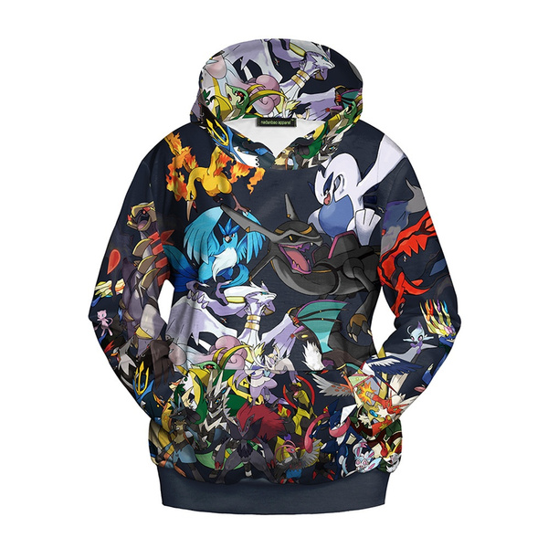 Pokémon Sword and Shield Zamazenta Hoodie 3D Printed Sweatshirt Pullover 