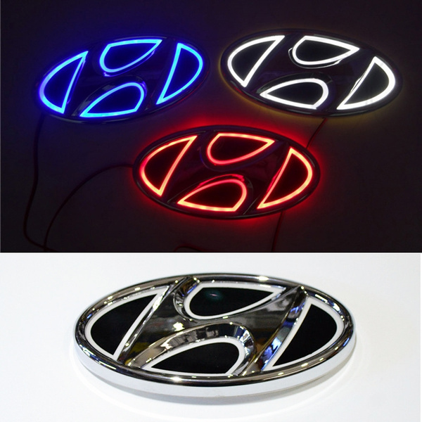 LED Car Tail Logo Auto Badge Light Red light for Hyundai I30 Sonarta Elantra
