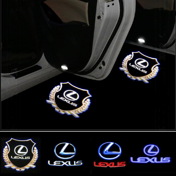 2pcs Cree Led Car Logo Welcome Door Light Courtesy Logo Laser