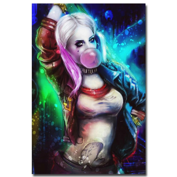 Harley Quinn Suicide Squad DC Movie Art Silk Poster Print 13x20 24x36 inch 050