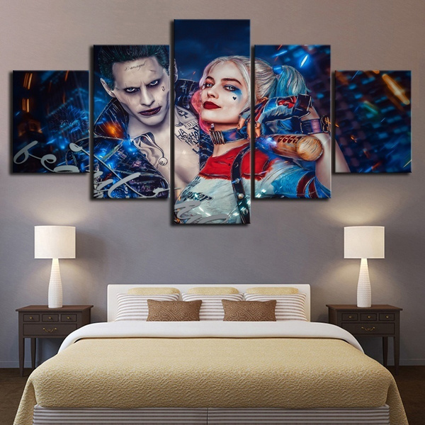 HARLEY QUINN SUICIDE SQUAD JOKER GIANT WALL ART PHOTO PRINT POSTER