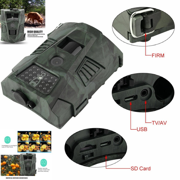 HT-001 60 Degrees  Outdoor Digital Trail Camera Detection Angle Hunting Camera