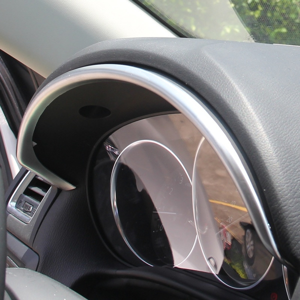 For Mazda Cx 5 Cx5 Ke 2012 2013 2014 2015 2016 Chrome Interior Instrument Dashboard Panel Trim Cover Bezel Strip Molding Garnish