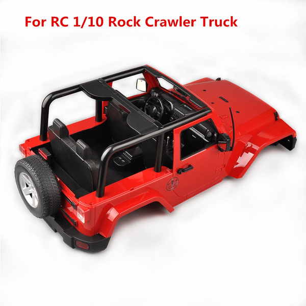 Canopy Hard Body Shell for Jeep Wrangler RC 1/10 SCX10/D90 Rock Crawler Truck