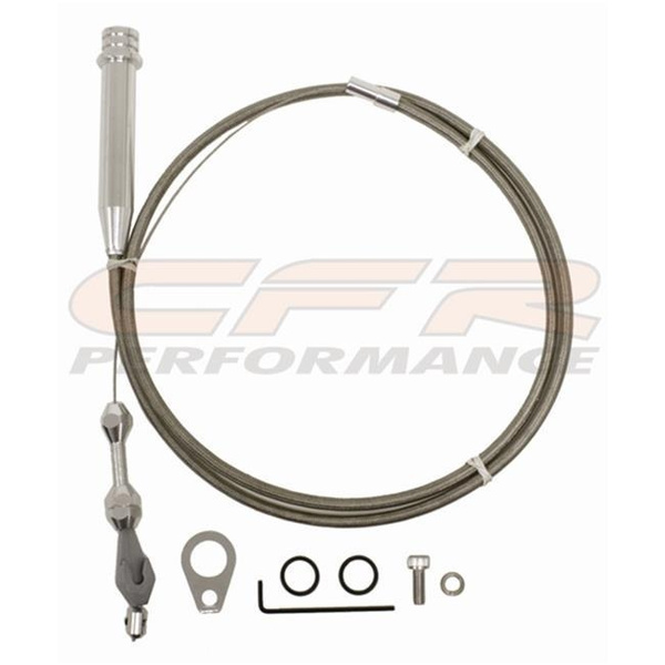 CHEVY/GM 700R4 TRANSMISSION KICKDOWN CABLE KIT TUNED-PORT 