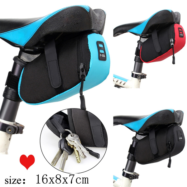 Bicycle Waterproof Saddle Bag Outdoor Bike Storage Seat Cycling Tail Rear Pouch