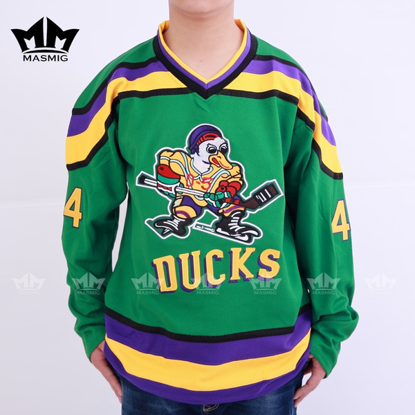 mighty ducks cartoon jersey