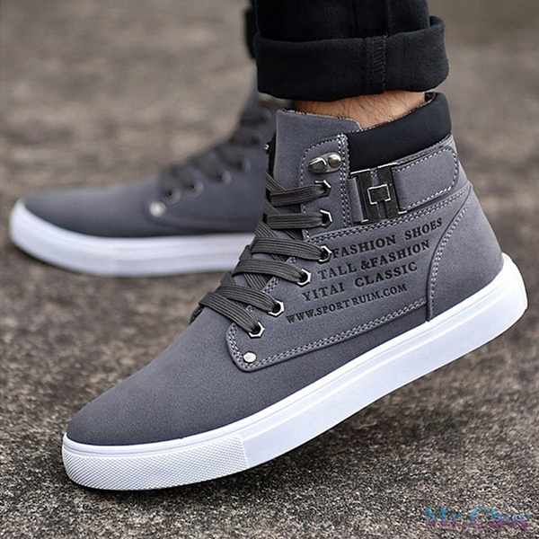 casual high top sneakers