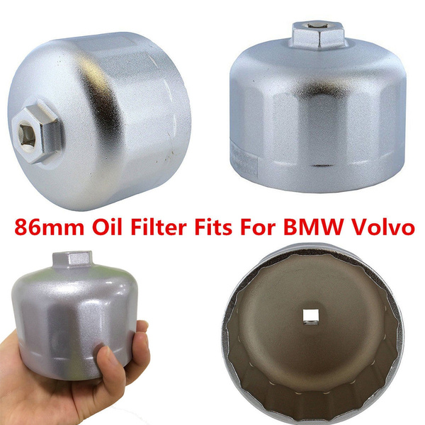 86mm 16 Flutes Oil Filter Wrench Socket Remover Tool Housing Caps for BMW Volvo!