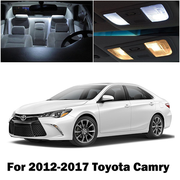 13x White Led Package For Toyota Camry 2012 2017 Interior License Plate Light