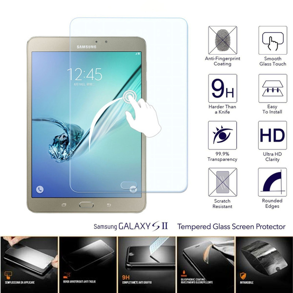100/% genuine Tempered Glass Screen Protector for Samsung Galaxy tab