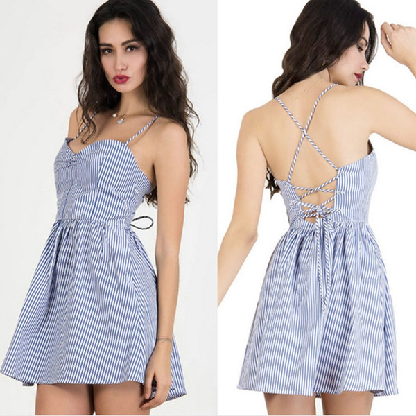 short strappy summer dresses